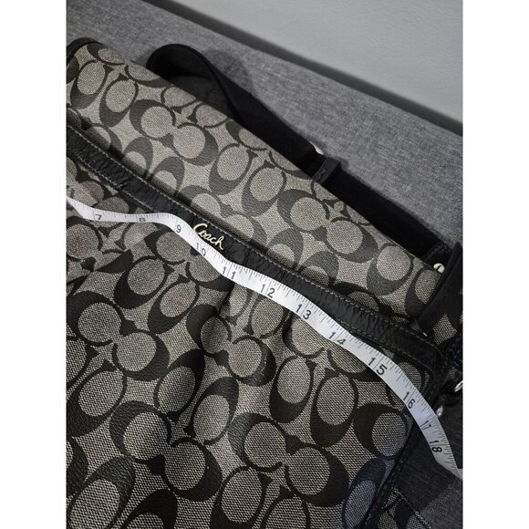 Coach Signature Coated Canvas Diaper Bag/Laptop Bag - Picture 9 of 10